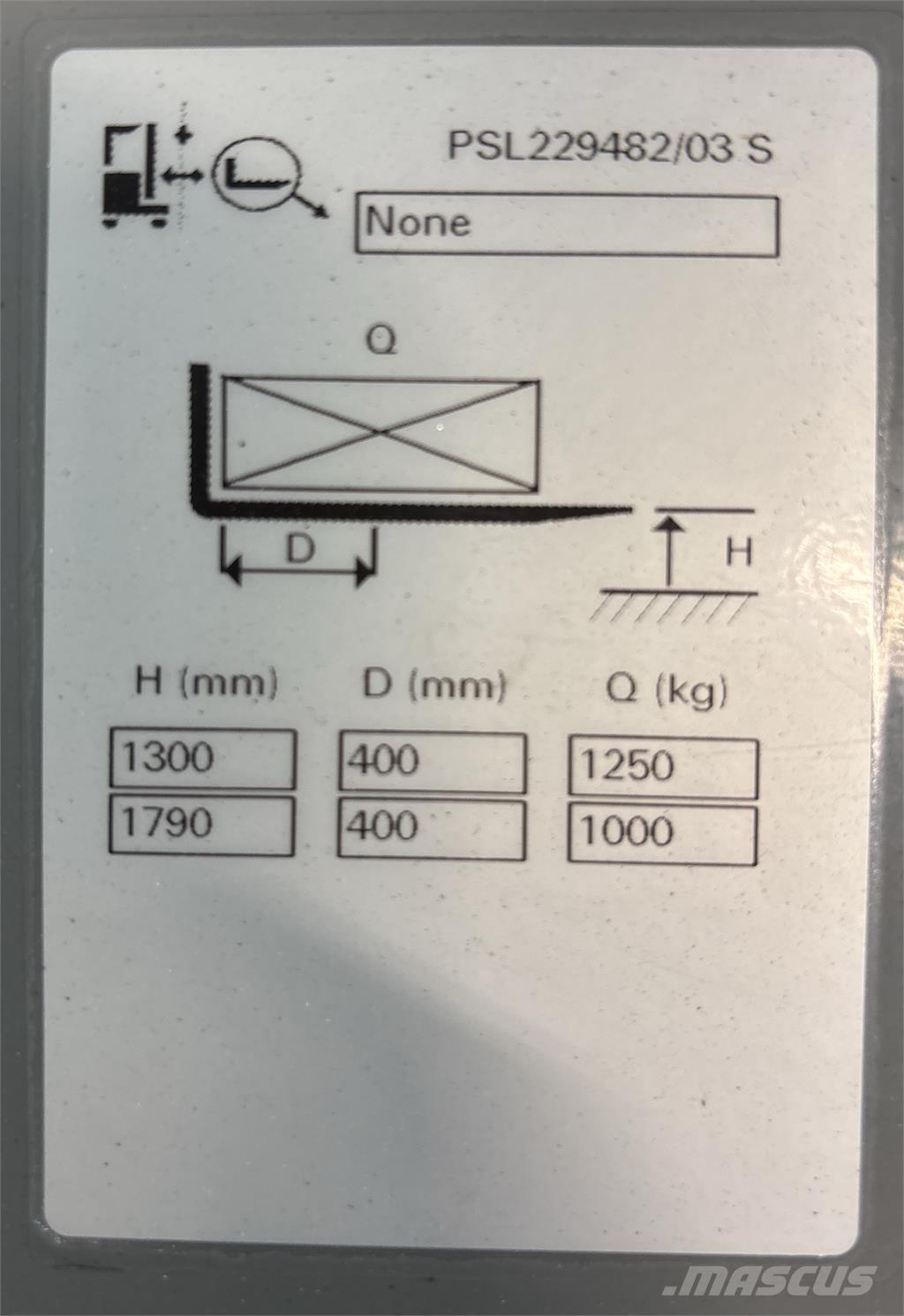 Atlet PSL125 Yaya kumandali istif makinasi