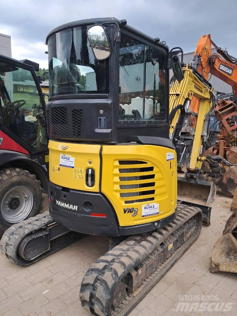 Yanmar Vio 33 Mini ekskavatörler, 7 tona dek