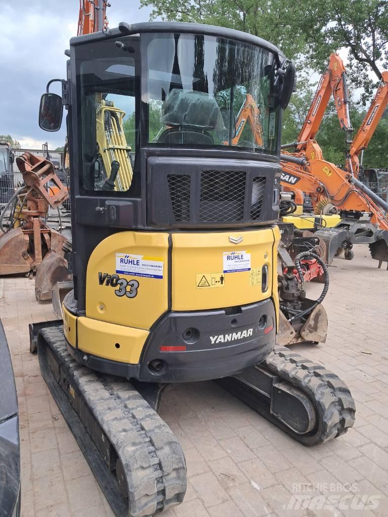 Yanmar Vio 33 Mini ekskavatörler, 7 tona dek