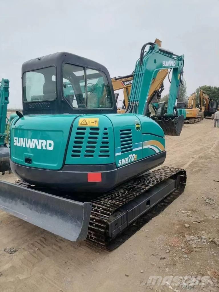 Sunward SWE70E Mini ekskavatörler, 7 tona dek