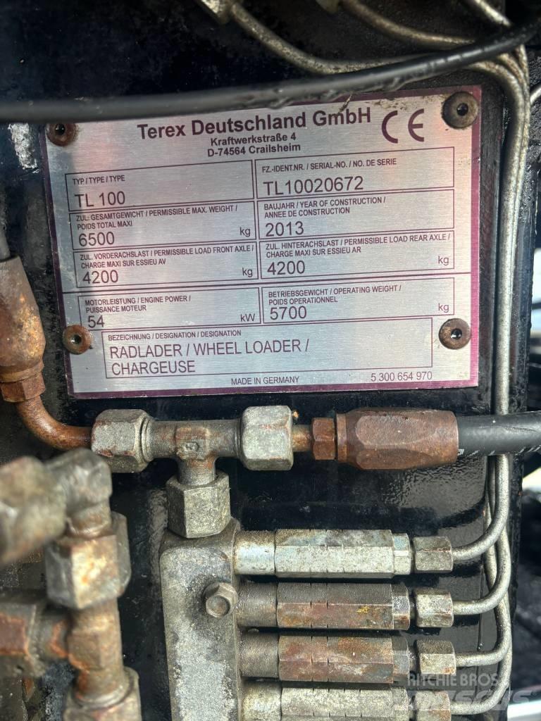 Terex TL 100 Tekerlekli yükleyiciler