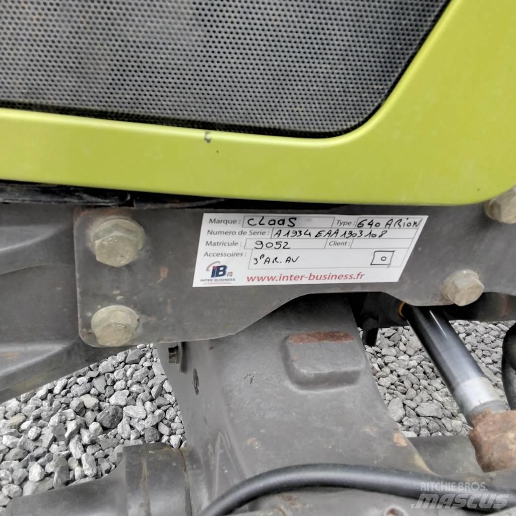CLAAS Arion 640 Traktörler