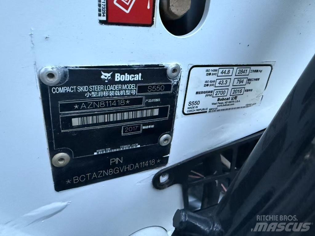 Bobcat S 550 Skid steer loderler