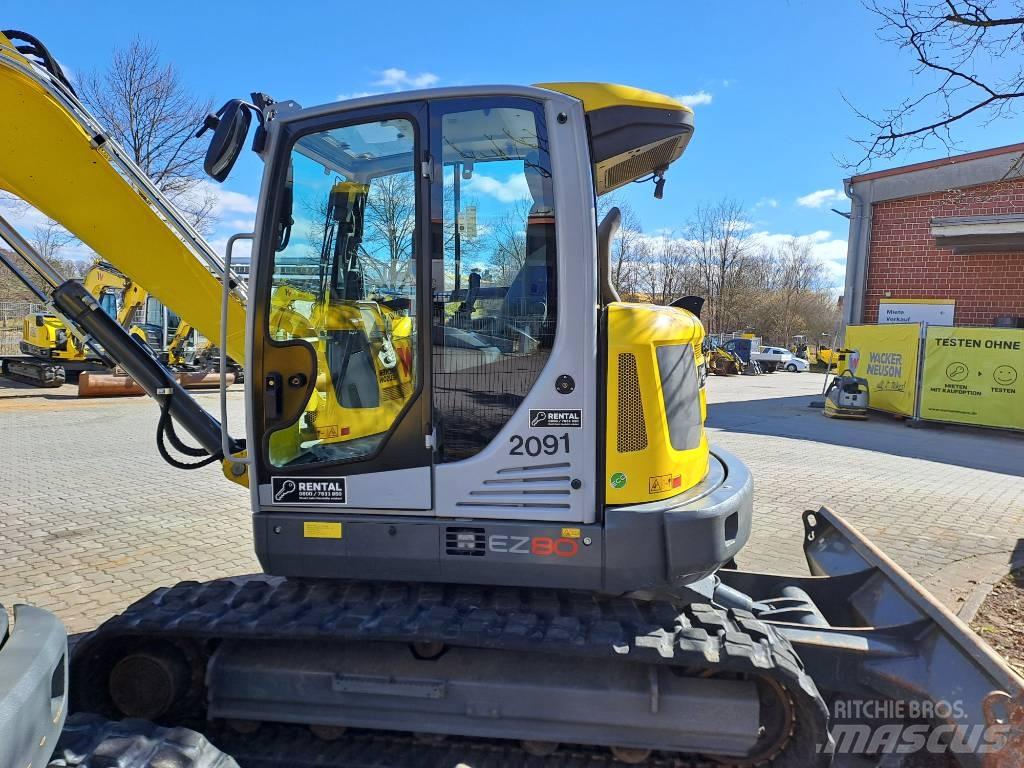 Wacker Neuson EZ80 Paletli ekskavatörler