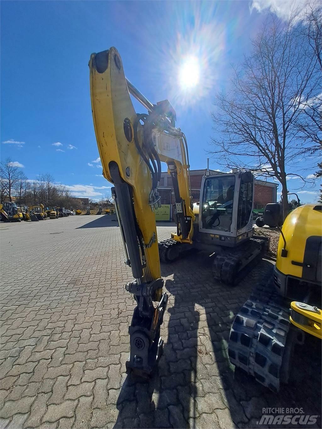 Wacker Neuson EZ80 Paletli ekskavatörler