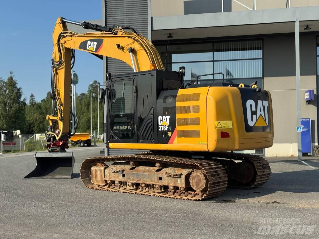 CAT 318 Paletli ekskavatörler