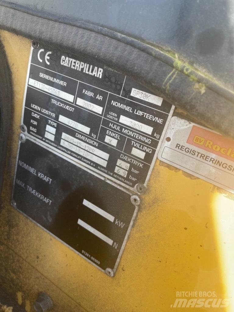 CAT GP 30 LPG'li forkliftler