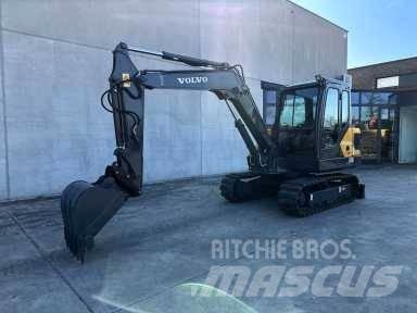 Volvo EC55D Mini ekskavatörler, 7 tona dek