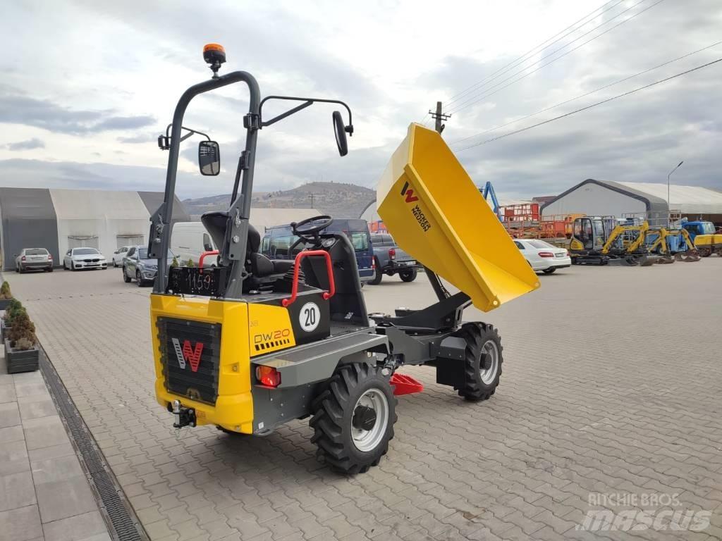 Wacker Neuson DW 20 Belden kirma kamyonlar