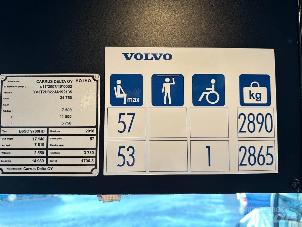 Volvo B11R 9700HD Yolcu otobüsleri