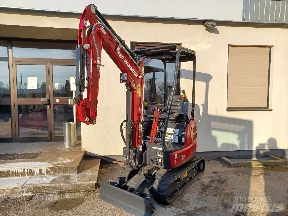 Yanmar Vio 17 U Mini ekskavatörler, 7 tona dek