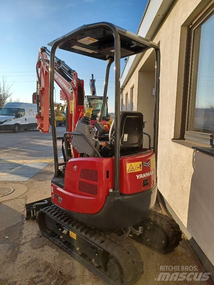 Yanmar Vio 17 U Mini ekskavatörler, 7 tona dek