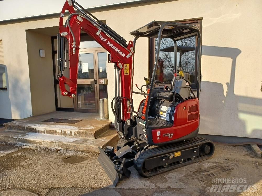 Yanmar Vio 17 U Mini ekskavatörler, 7 tona dek