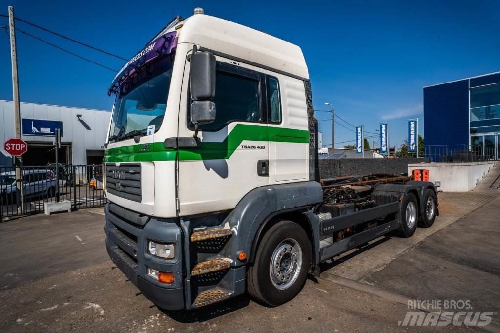 MAN TGA 26.430 LL Vinçli kamyonlar
