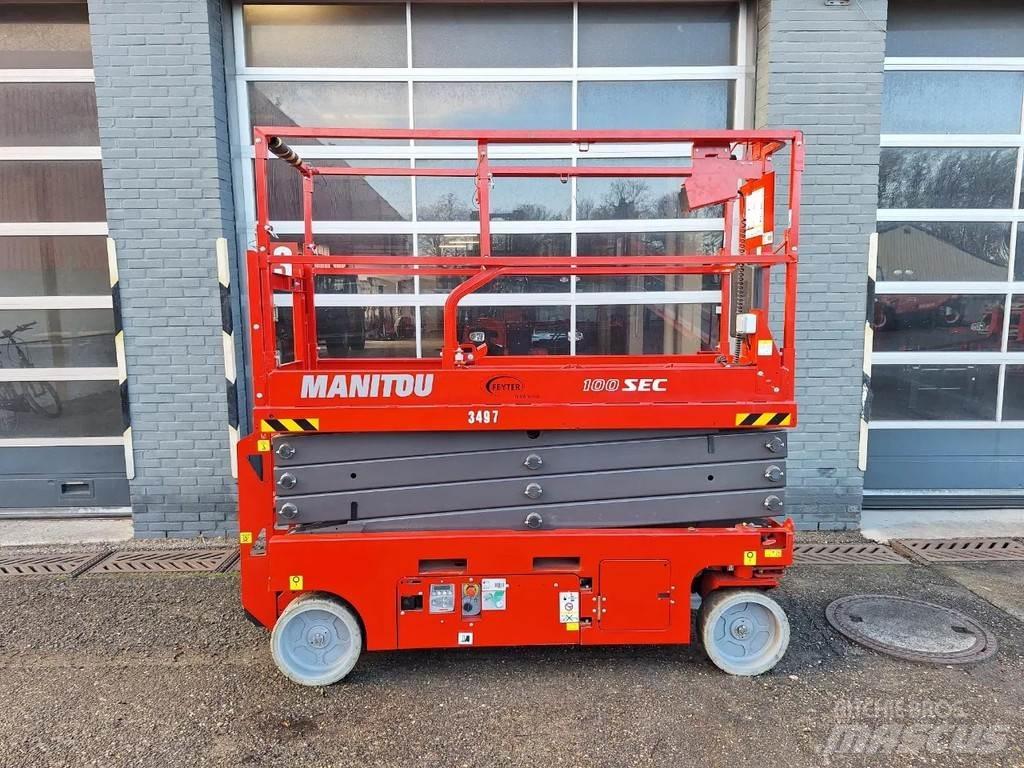 Manitou 100SEC Makasli platformlar