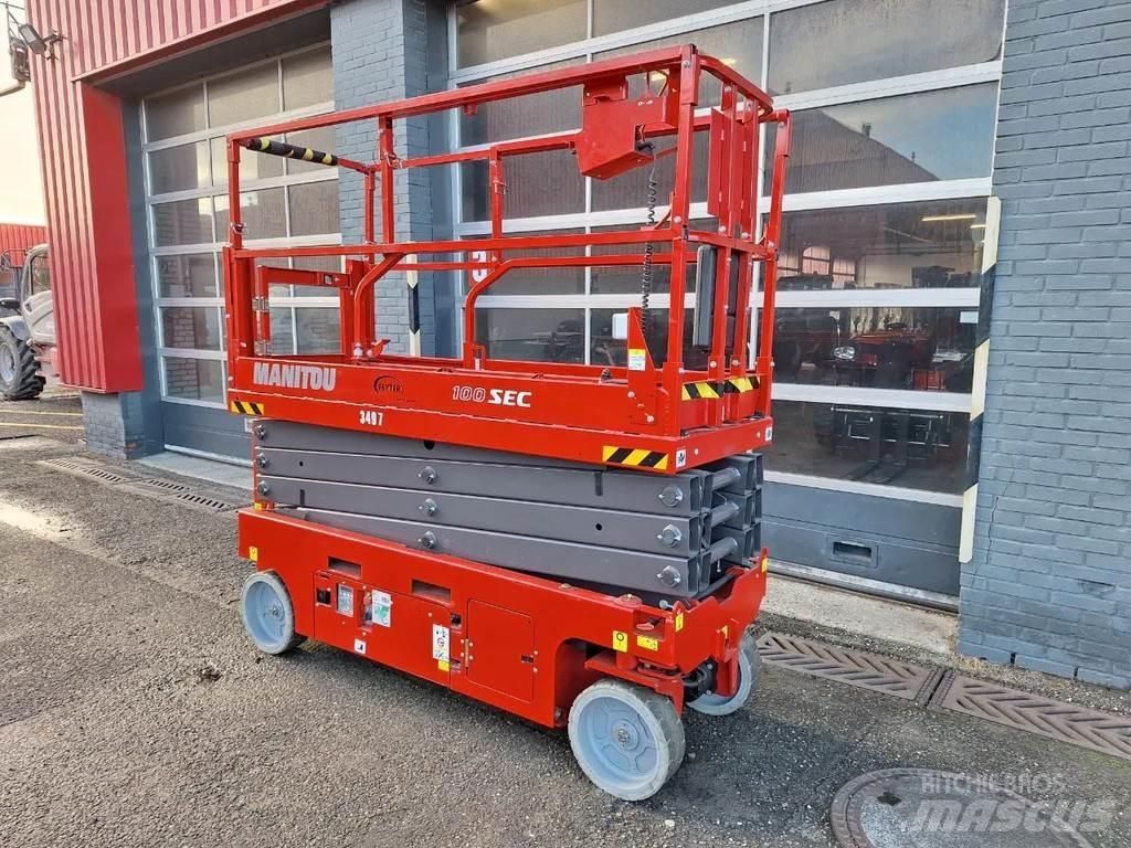 Manitou 100SEC Makasli platformlar