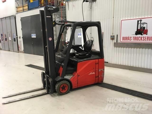 Linde E 16 H - 01 Elektrikli forkliftler