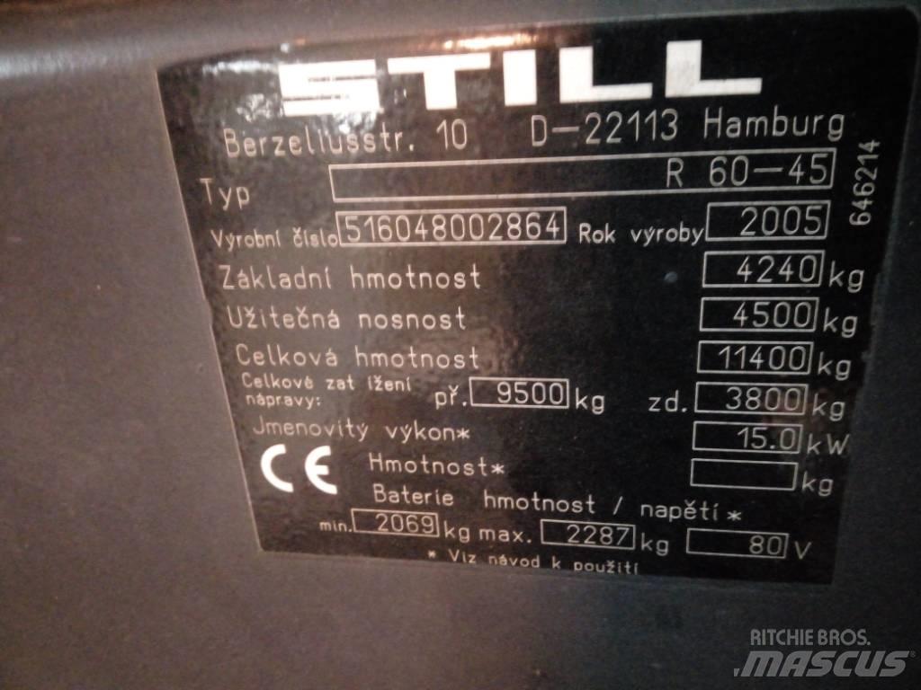 Still R60-45 Elektrikli forkliftler