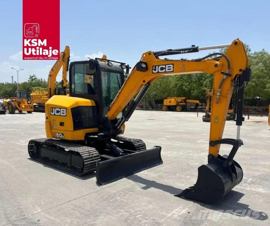 JCB 50 Z-1 Mini ekskavatörler, 7 tona dek
