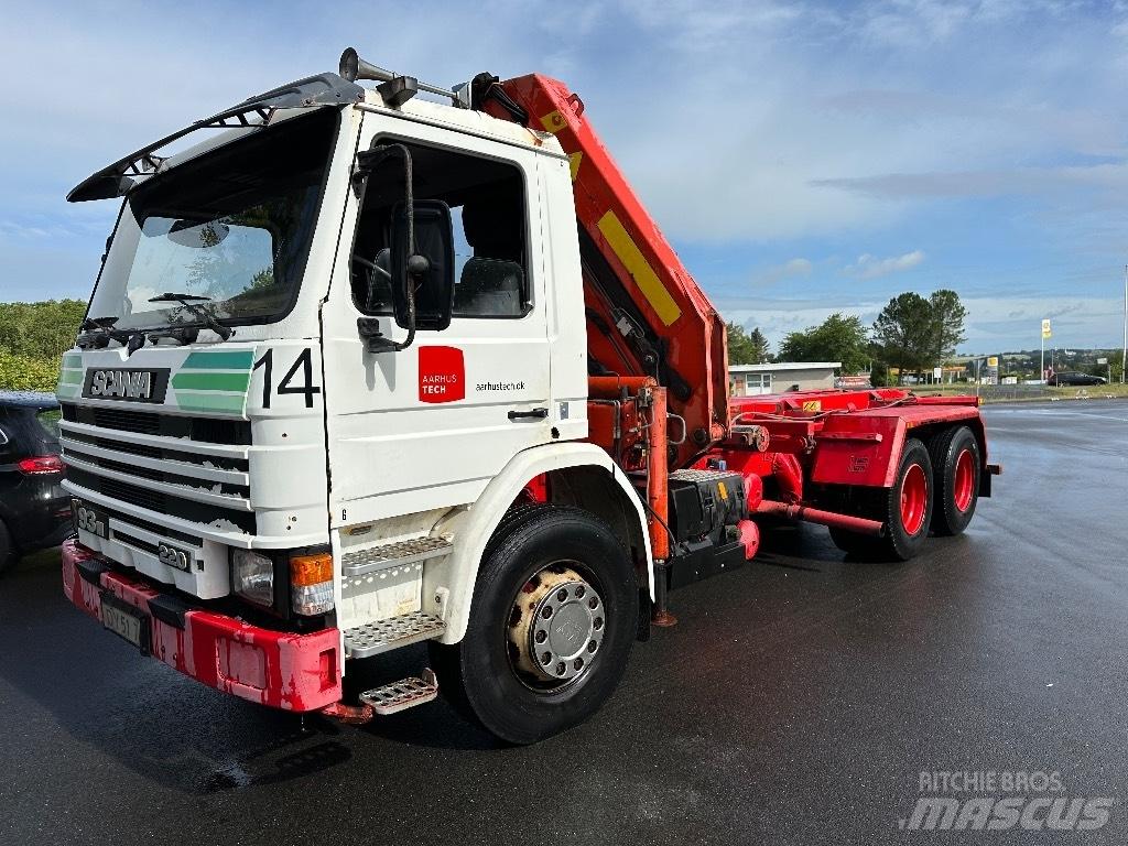 Scania P 93 M Araç üzeri vinçler