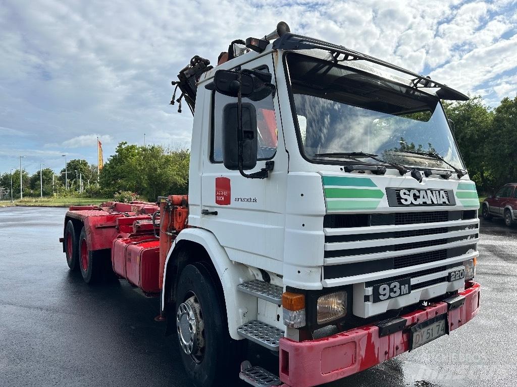 Scania P 93 M Araç üzeri vinçler