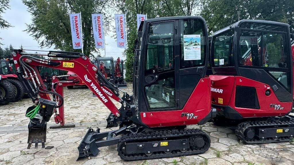 Yanmar SV 19 VT Mini ekskavatörler, 7 tona dek