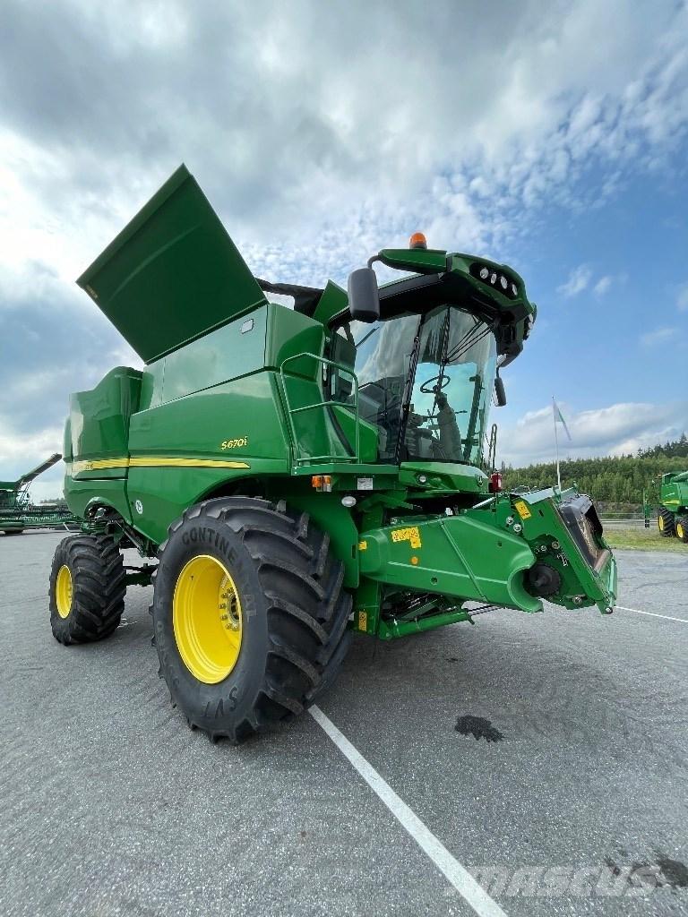 John Deere S 670 i Biçerdöverler