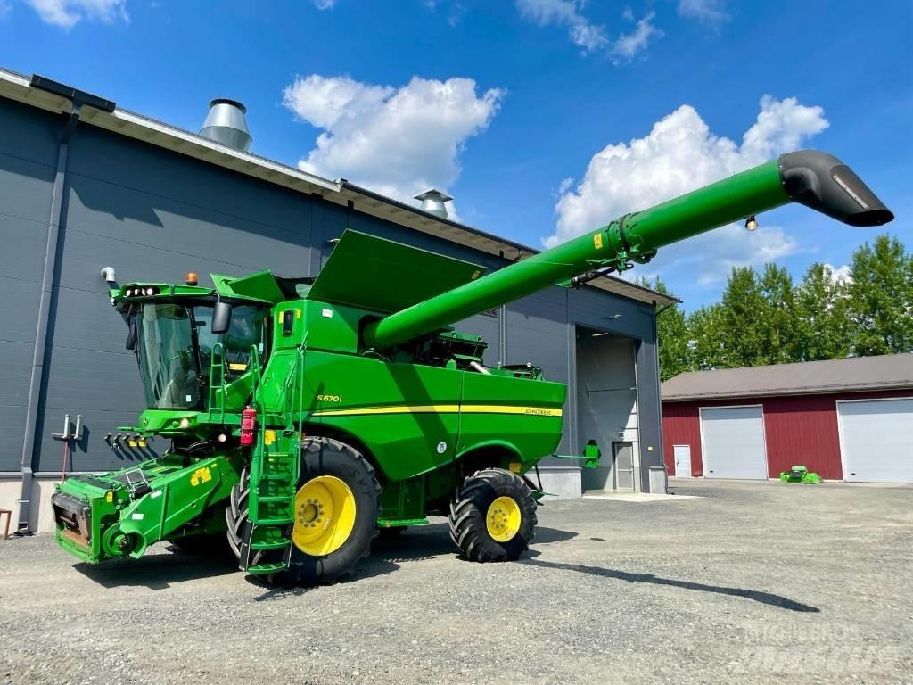 John Deere S 670 i Biçerdöverler