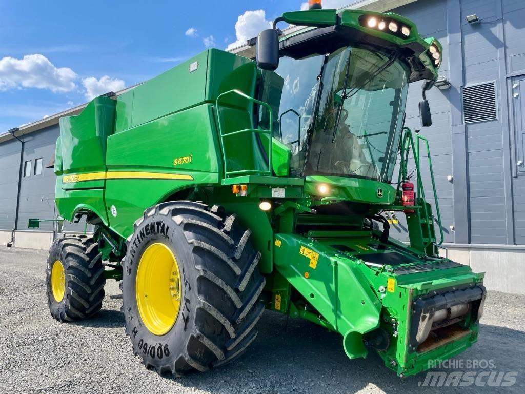 John Deere S 670 i Biçerdöverler