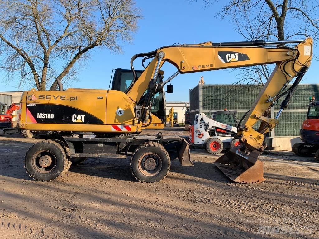 CAT M 318 D Lastik tekerli ekskavatörler