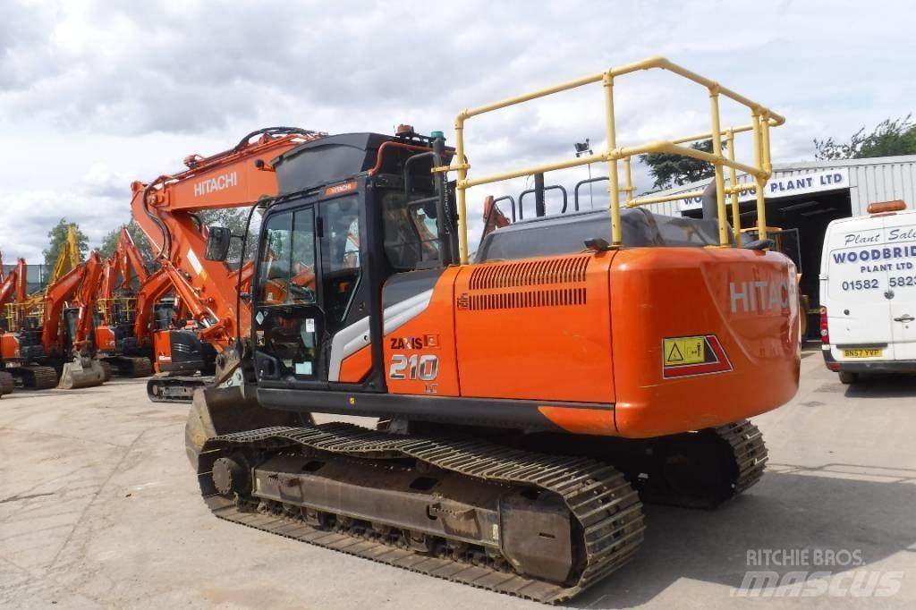 Hitachi ZX 210 LC-7 Paletli ekskavatörler