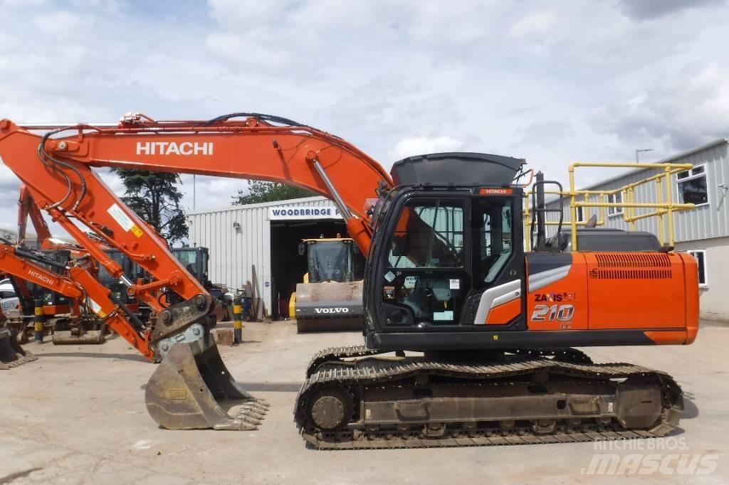 Hitachi ZX 210 LC-7 Paletli ekskavatörler