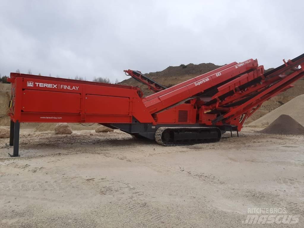 Terex Finlay 683 Gezer eleyiciler