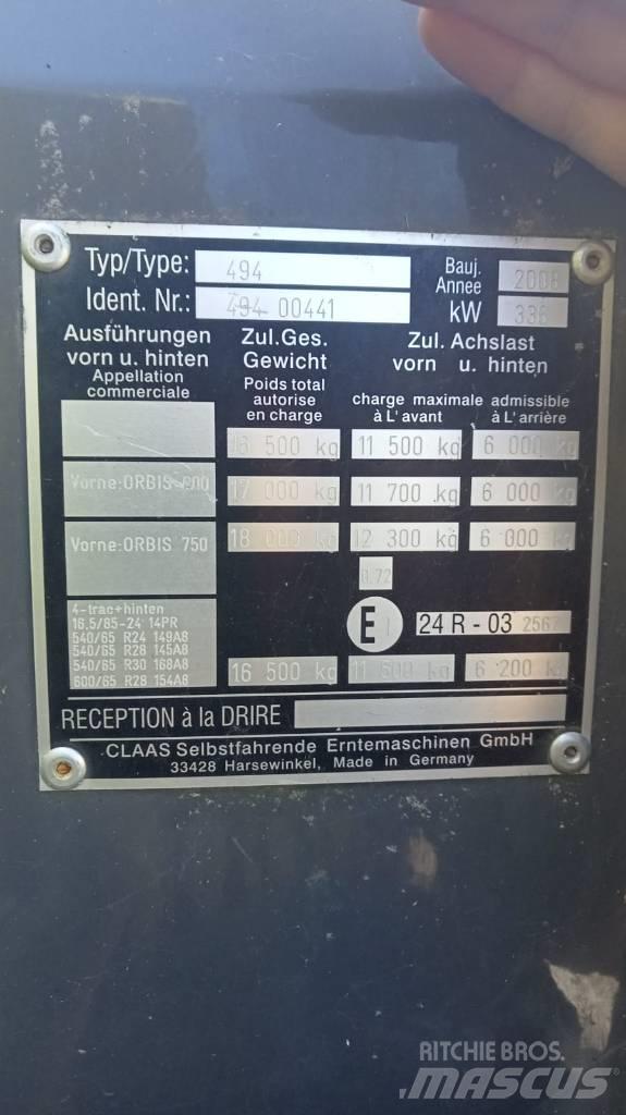 CLAAS Jaguar 940 Kendi yürür silaj makinalari
