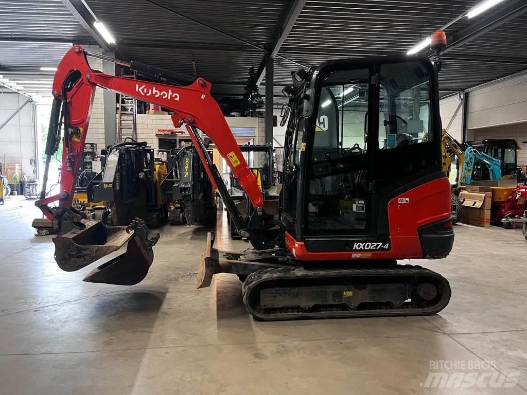 Kubota KX 027 Mini ekskavatörler, 7 tona dek