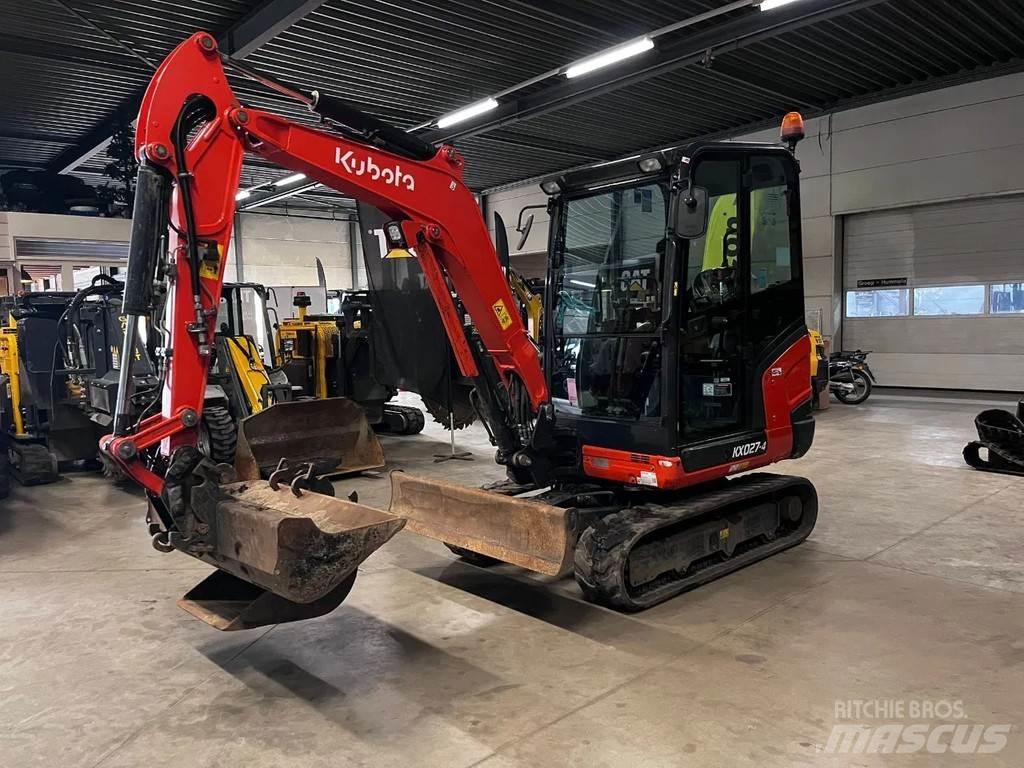 Kubota KX 027 Mini ekskavatörler, 7 tona dek