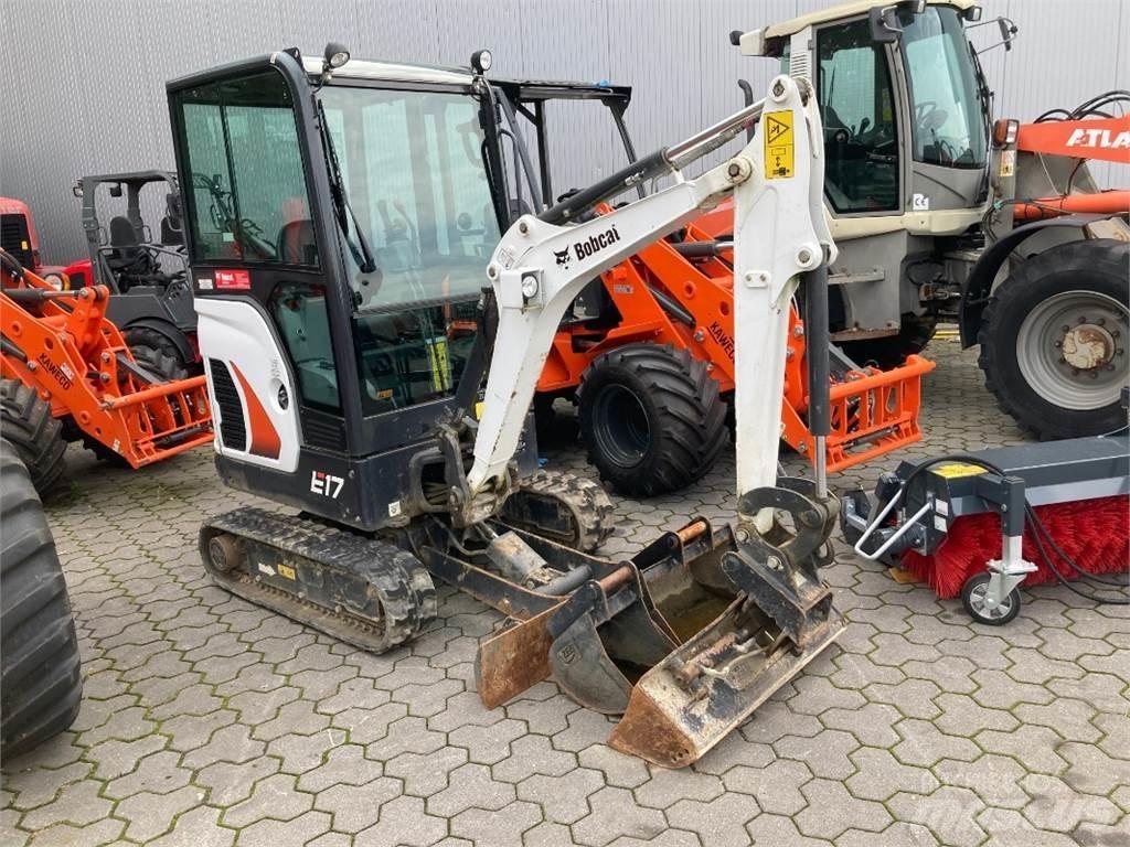 Bobcat E 17 Mini ekskavatörler, 7 tona dek