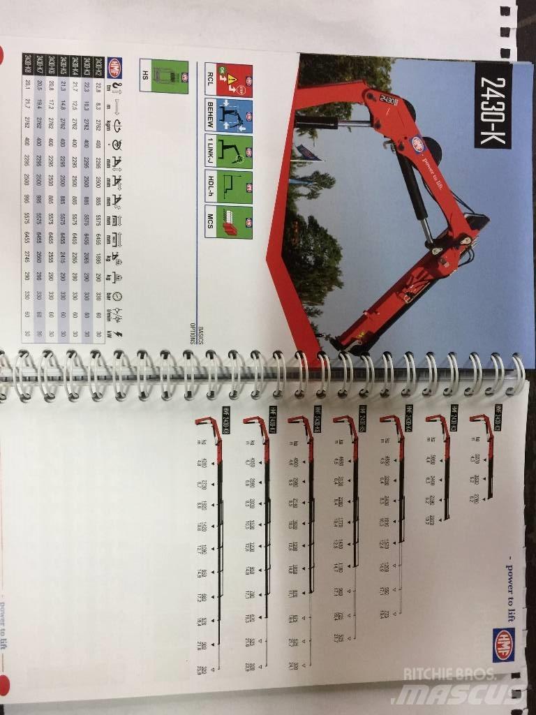 HMF 2420K6RC Yükleme vinçleri