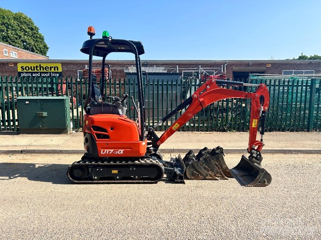 Kubota U 17-3 Mini ekskavatörler, 7 tona dek