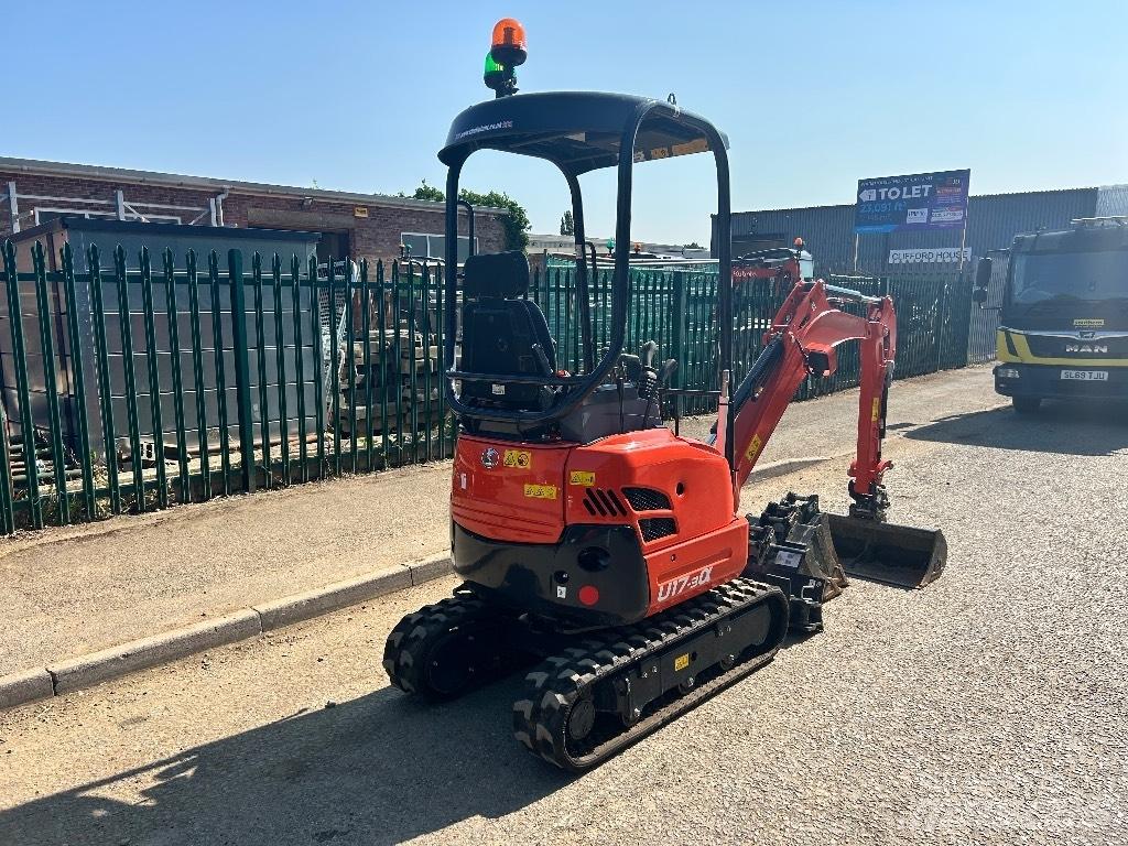 Kubota U 17-3 Mini ekskavatörler, 7 tona dek