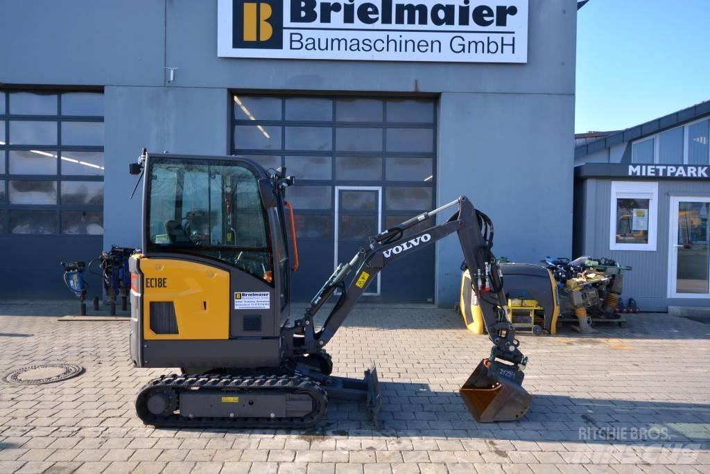 Volvo EC 18 E Mini ekskavatörler, 7 tona dek