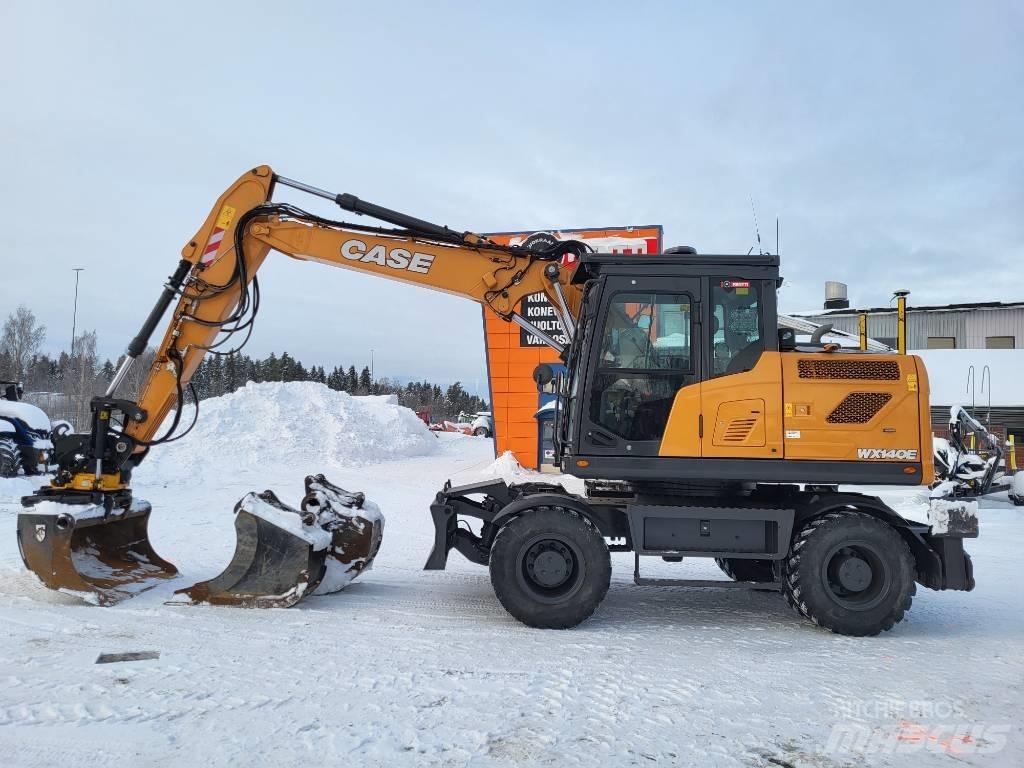 CASE WX140E Lastik tekerli ekskavatörler