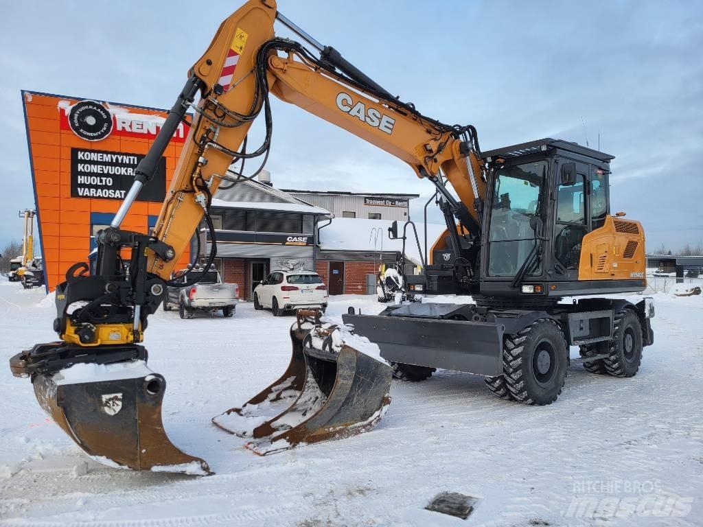 CASE WX140E Lastik tekerli ekskavatörler