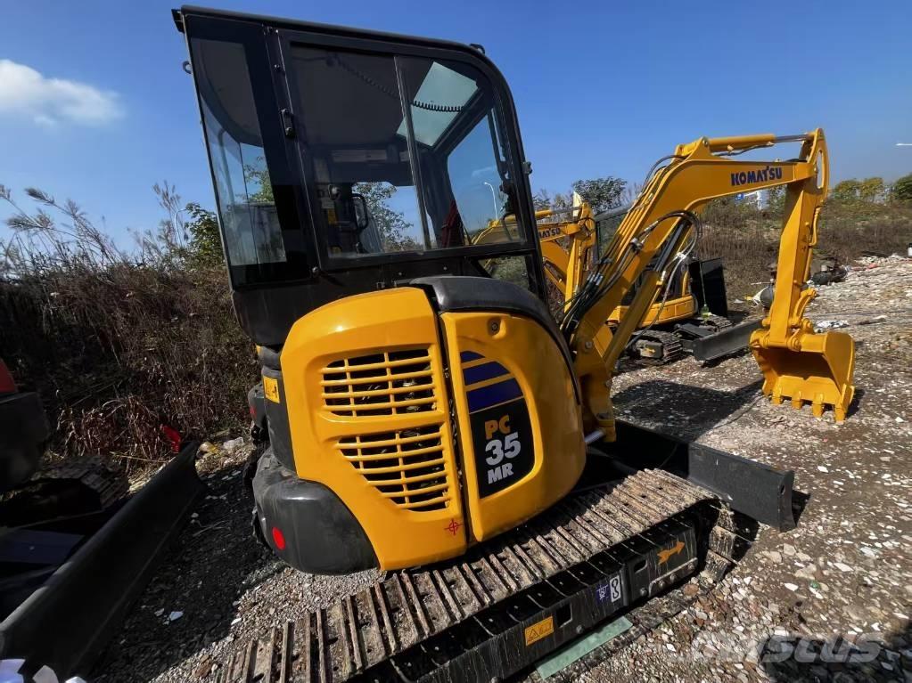 Komatsu PC 35 MR Mini ekskavatörler, 7 tona dek