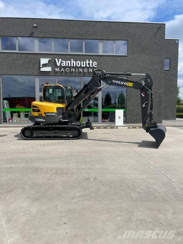 Volvo ECR 88 D Mini ekskavatörler, 7 tona dek