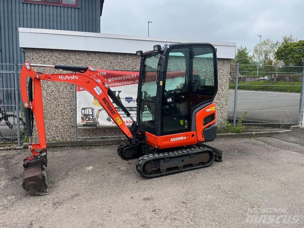 Kubota KX019-4 Mini ekskavatörler, 7 tona dek