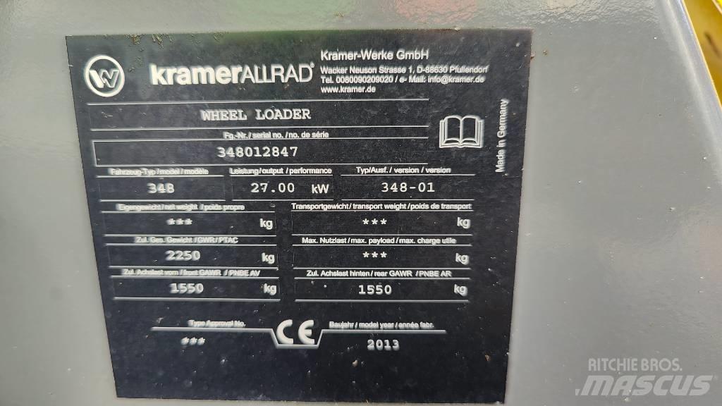 Kramer 350 Mini yükleyiciler