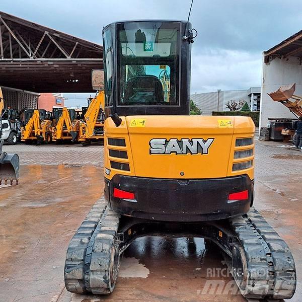Sany 50U Mini ekskavatörler, 7 tona dek