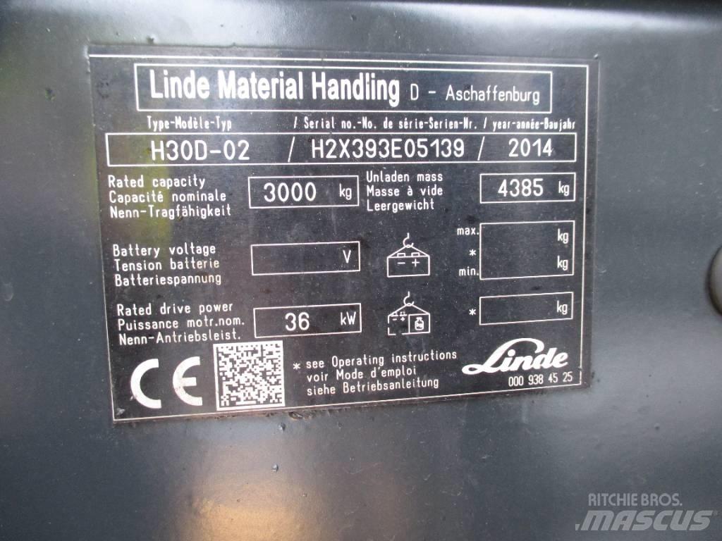 Linde H30D Dizel forkliftler