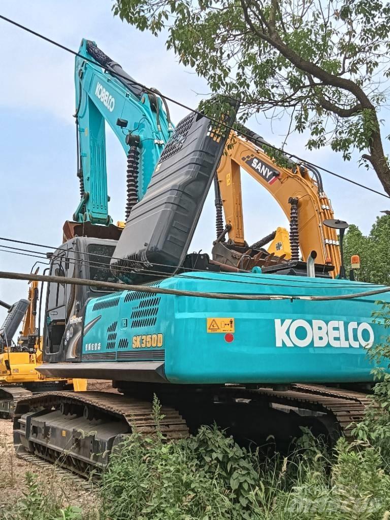 Kobelco SK 350D Paletli ekskavatörler